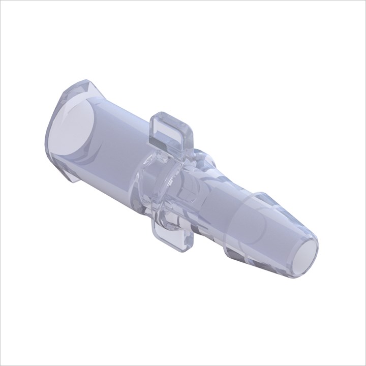 Female Slip Luer to 1/8" Barb (3mm) ID Tubing