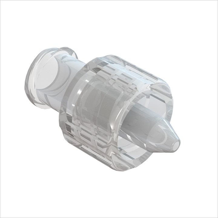 Female Luer Lock to Stylet - Animal Free Polypropylene