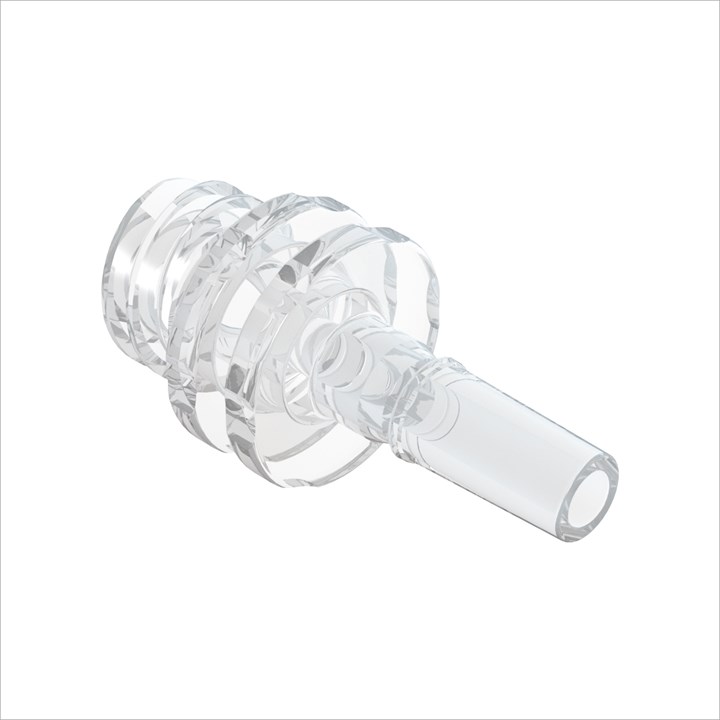 80369-2 (R1) Socket to Rotating Male Luer Adapter