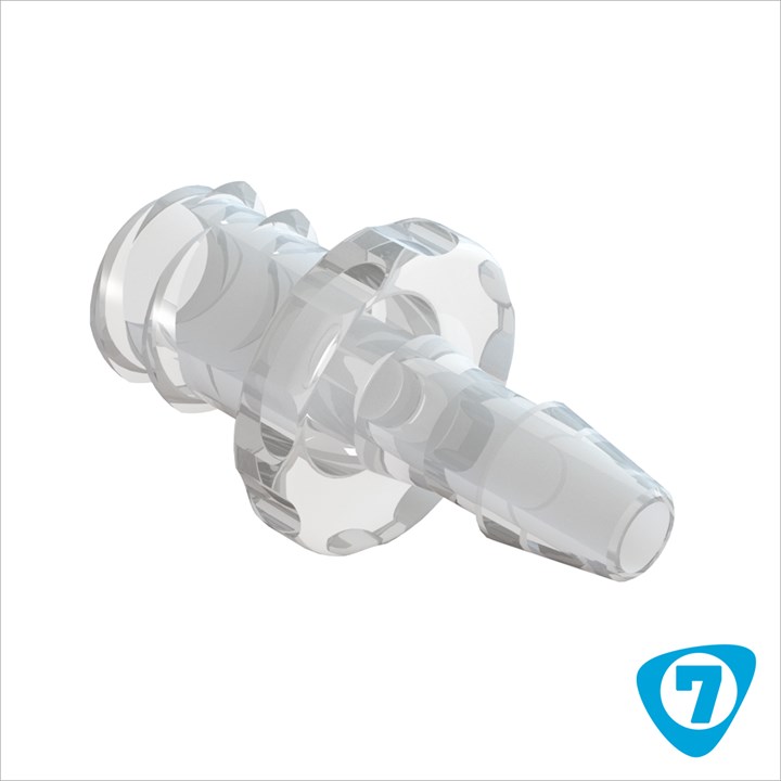 80369-7 Female Luer Lock to 1/8" Barb (3mm) ID Tubing