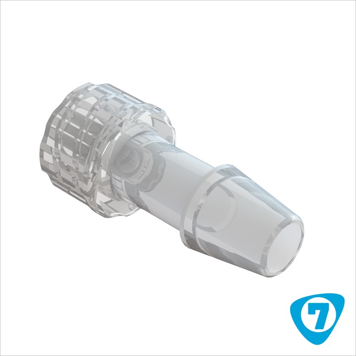 80369-7 Male Luer Lock to 1/4" Barb (6.25mm) ID Tubing