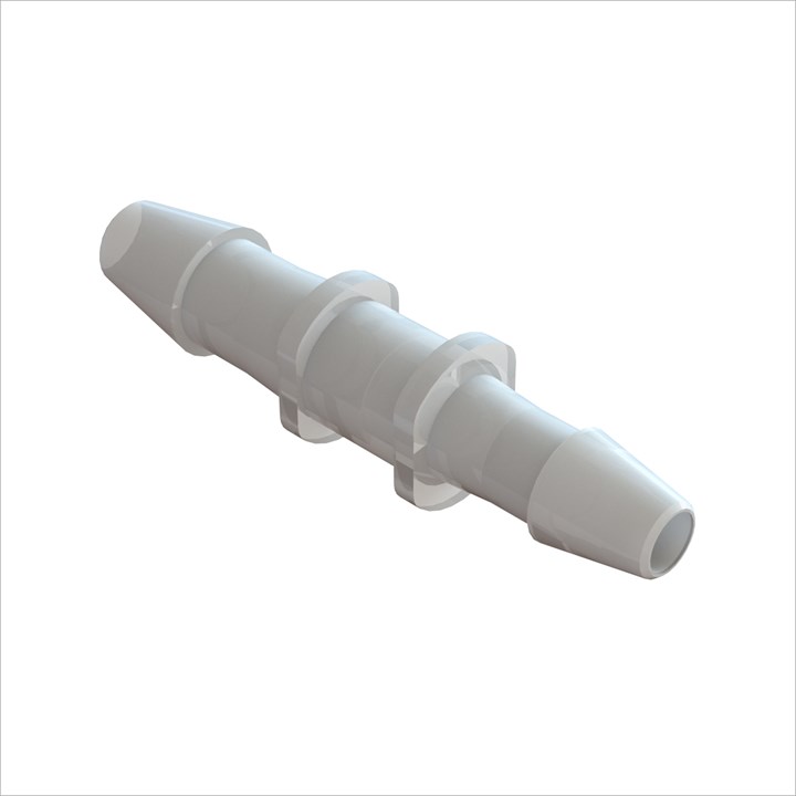 Straight Reducing Connector 3/16" to 5/32" Barb (4.75mm to 4mm) ID Tubing