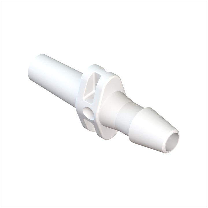 Male Slip Luer to 1/8" Barb (3mm) ID Tubing