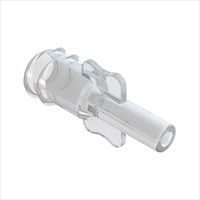 Female Luer Lock to Port - Clear Polycarbonate