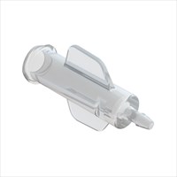 Female Wing Grip Luer to 3/32" Barb (2.25mm) ID Tubing