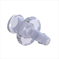 Female Luer Lock to 1/8" High Flow Barb (3mm) ID Tubing