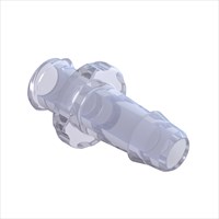 Female Luer Lock to 3/16" High Flow Barb (4.75mm) ID Tubing