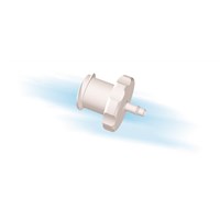 25 per Pack 45508-12 PP Cole-Parmer Female luer to 1//16 Low-Profile semi-Rigid tubing Barb
