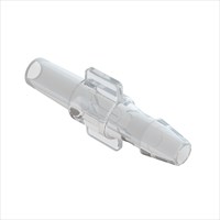 Male Slip Luer to 1/8" Barb (3mm) ID Tubing - Kynar 1000HD