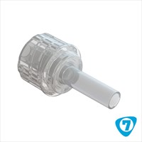 80369-7 Male Luer Lock Bond in Port .115/.105 - Acrylic