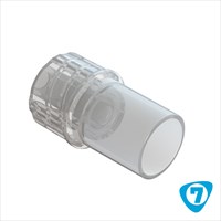 80369-7 Male Luer Lock Bond in Port .310/.320 - Acrylic