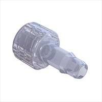 Male Luer Lock to 3/16" Rigid Barb (4.75mm) ID Tubing