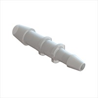 Straight Reducing Connector 1/4" to 5/32" Barb (6.25mm to 4mm) ID Tubing - Kynar 1000HD