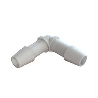 Elbow Connector with 1/4" Barbs (6.25mm) ID Tubing