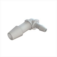 Elbow Reducing Connector 1/4" to 1/8" Barbs