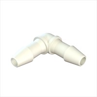 Elbow Connector with 1/8" Barbs (3mm) ID Tubing