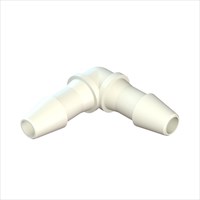 Elbow Connector with 3/32" Barbs (2.25mm) ID Tubing