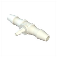 Tee Reducing Connector with 1/8" Barbs to 1/16" Barb
