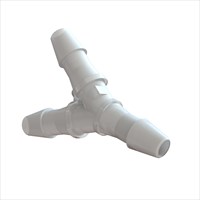 Y Connector with 5/32" Barbs (4mm) ID Tubing